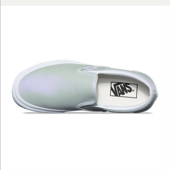 Restock NWT 5 Star VANS SlipOn Iridescent Metallic - Picture 6 of 8